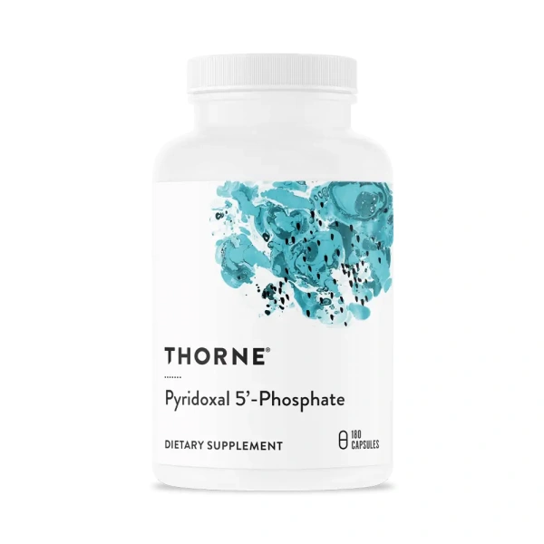 THORNE RESEARCH Pyridoxal 5'-Phosphate (Witamina B6 Pirydoksal 5'Fosforan) 180 Kapsułek wegetariańskich