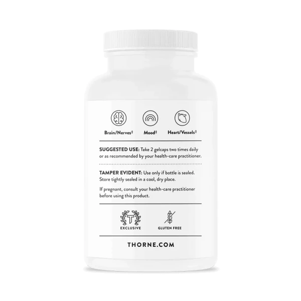 THORNE RESEARCH Super EPA Pro (Omega-3, DHA, EPA) 120 Gel Capsules