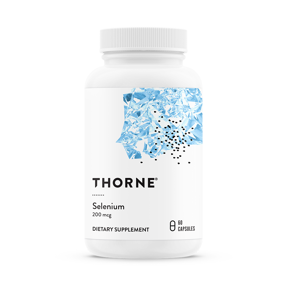 THORNE Selenium (Selenomethionine, Selen) - 60 kapsułek wegetariańskich