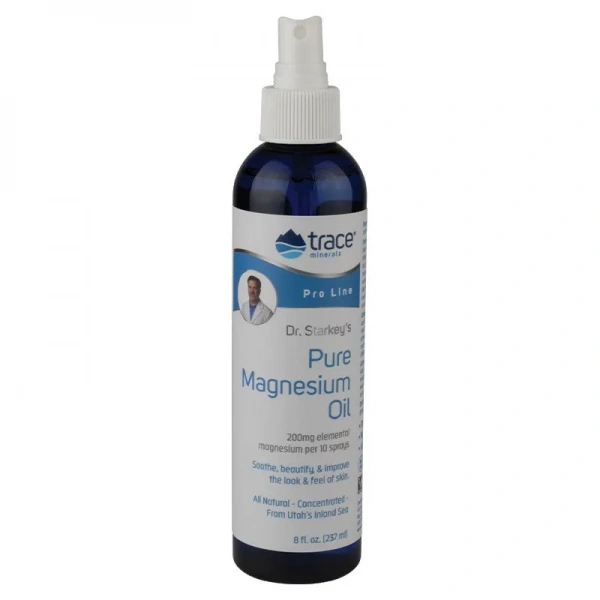 TRACE MINERALS Dr. Starkey Pure Magnesium Oil (Czysty olejek magnezowy) 237ml