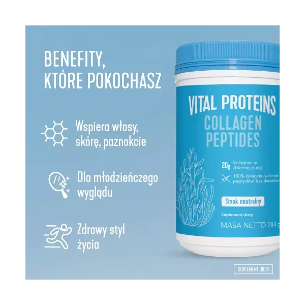 VITAL PROTEINS Collagen Peptides (Hair / Skin / Nails / Joints & Bones) 284g Unflavored