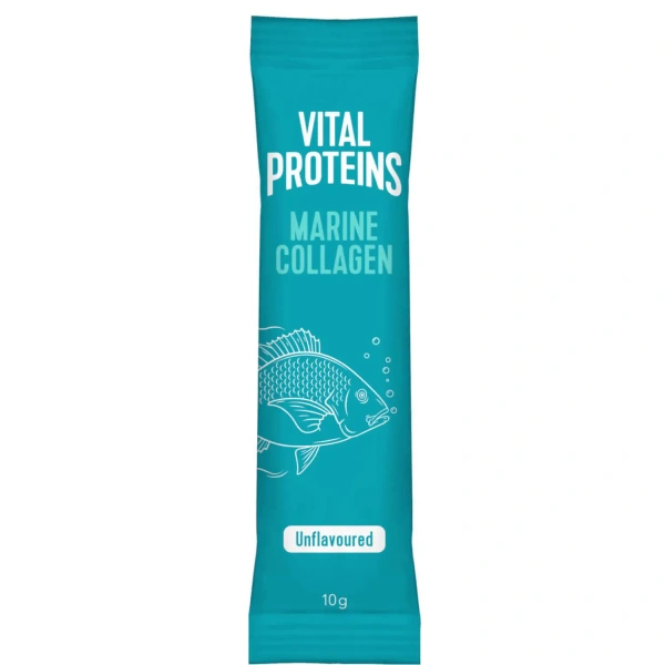 VITAL PROTEINS Marine Collagen (Kolagen Morski, Włosy, Skóra i Paznokcie, Stawy i Kości) 10 x 10g