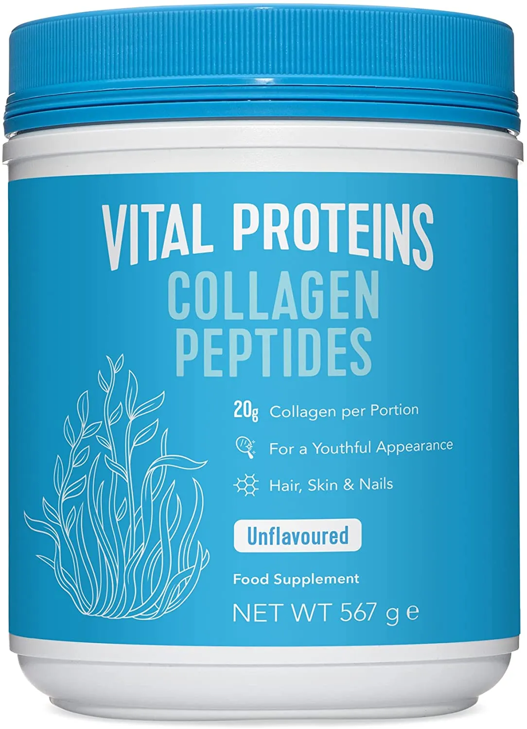 Vital Proteins Collagen Peptides (Hair / Skin / Nails / Joints & Bones)  567G Unflavored - low price, check reviews and dosage