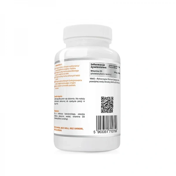 WISH Pharmaceutical Vitamin D3 4000IU in Safflower Oil 120 Softgels