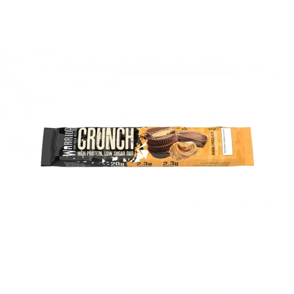 WARRIOR Crunch Protein Bar 64g Ciemna Czekolada z Masłem Orzechowym