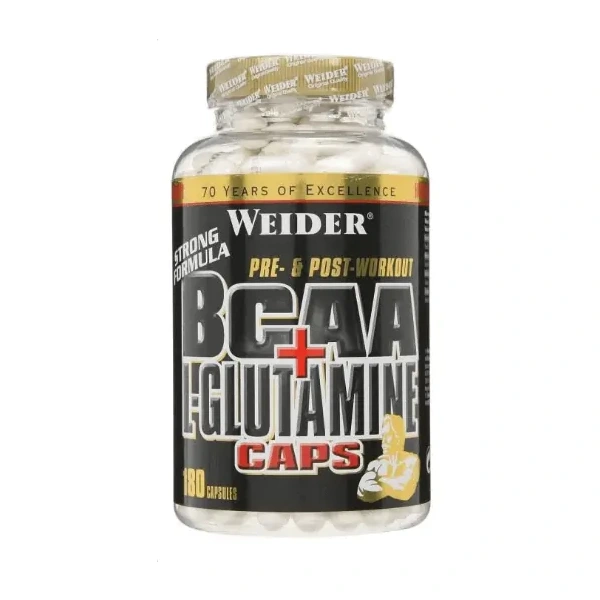 Weider BCAA+L-Glutamine 180 Kaps