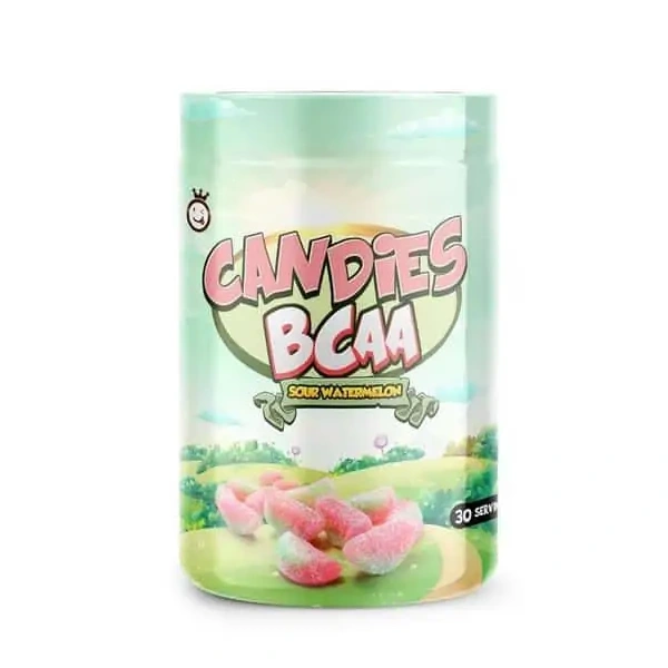 YUMMY SPORTS Candies BCAA Powder (Aminokwasy Vege, Keto) 280g Sour Watermelon
