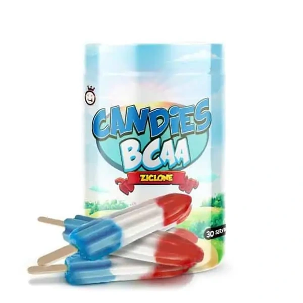 YUMMY SPORTS Candies BCAA Powder (Aminokwasy Vege, Keto) 280g Ziclone