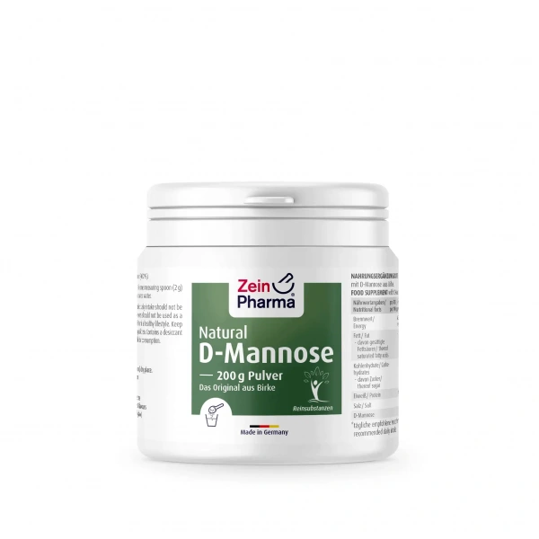 ZEIN PHARMA Natural D-Mannose Powder (D-Mannoza) 200g