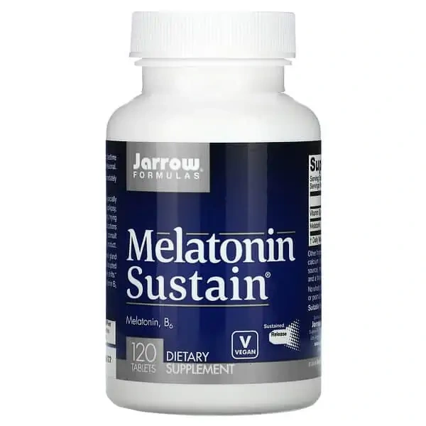 JARROW FORMULAS Melatonin Sustain (Melatonina) 120 Tabletek