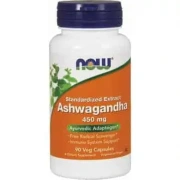 NOW FOODS Ashwagandha Extract  450mg - 90 kapsułek wegańskich