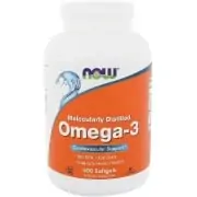 NOW FOODS Omega-3 (Kwasy OMEGA-3, EPA, DHA) 500 Kapsułek żelowych
