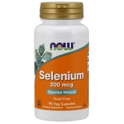 NOW FOODS Selenium 200mcg (Selen) 90 kapsułek wegańskich