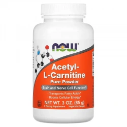 NOW FOODS Acetyl L-Carnitine (Acetyl L-Karnityna) Proszek 85g