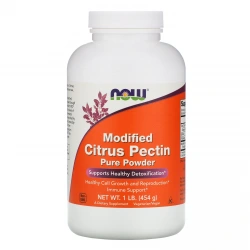 NOW FOODS Modified Citrus Pectin Pure Powder (Zmodyfikowane pektyny cytrusowe) 454g