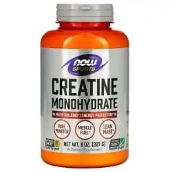 NOW SPORTS Creatine Monohydrate Powder (Monohydrat kreatyny w proszku) 227g