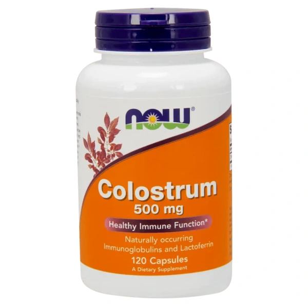 NOW FOODS Colostrum  500mg - 120 vegetarian capsules