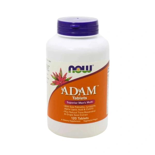 NOW FOODS Adam Multi-Vitamin for Men - 120 vegan