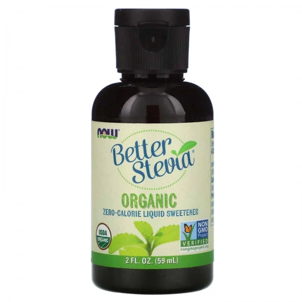 NOW FOODS Better Stevia Liquid Extract Organic 59ml Vegan