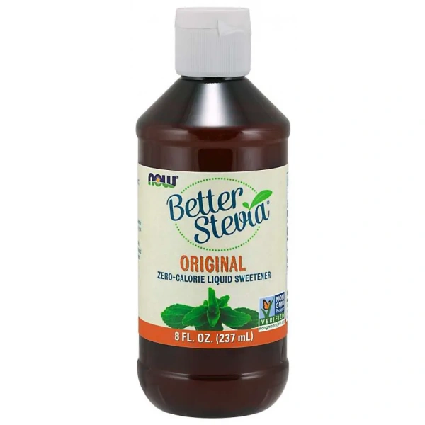 NOW FOODS BetterStevia Liquid Original (Stevia - Zero Calorie Sweetener) 237ml