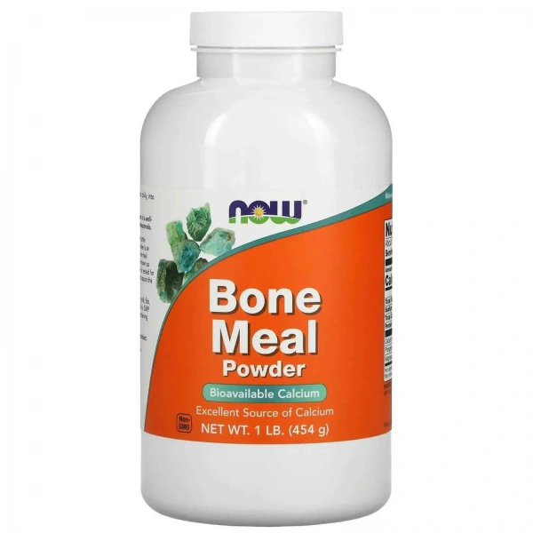 NOW FOODS Bone Meal Powder (Mączka kostna) 454g