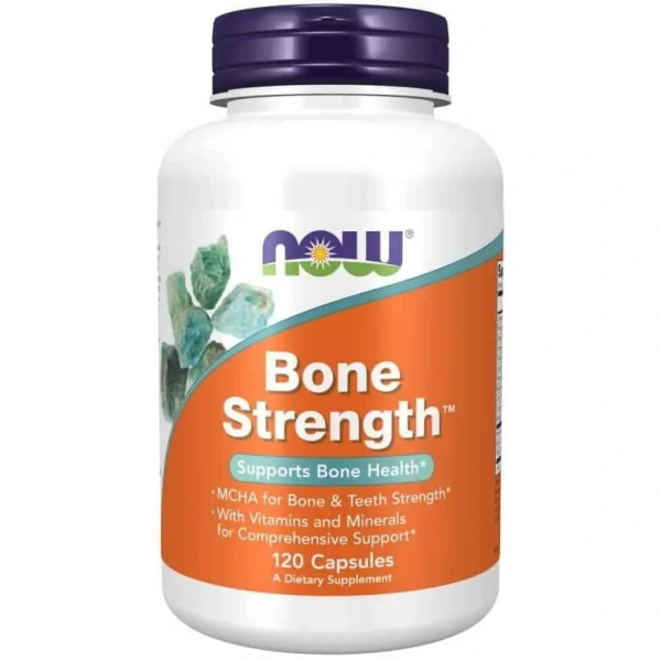 NOW FOODS Bone Strength™ (Wsparcie Zdrowia Kości) 120 Kapsułek