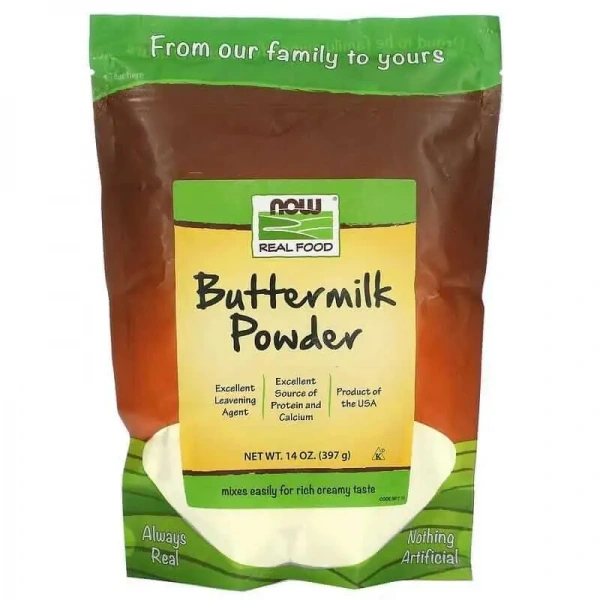NOW FOODS Buttermilk Powder 14 oz. (397g)