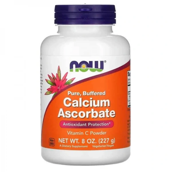 NOW FOODS Calcium Ascorbate Powder (Askorbinian wapnia w proszku) 227g