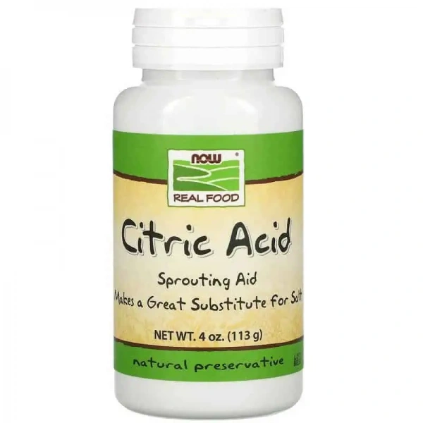 NOW FOODS Citric Acid 4 oz. (113g)