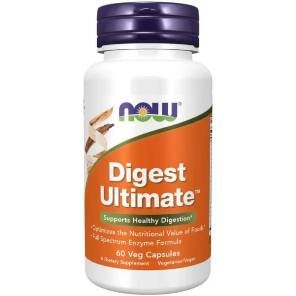 NOW FOODS Digest Ultimate (Supports Healthy Digestion) 60 Vegetarian Capsules