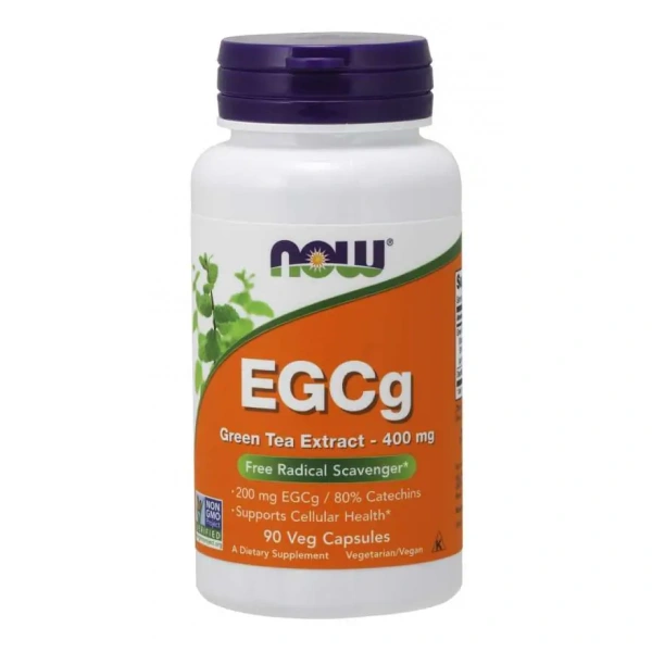 NOW FOODS EGCg Green Tea Extract 400 mg - 90 vegan capsules