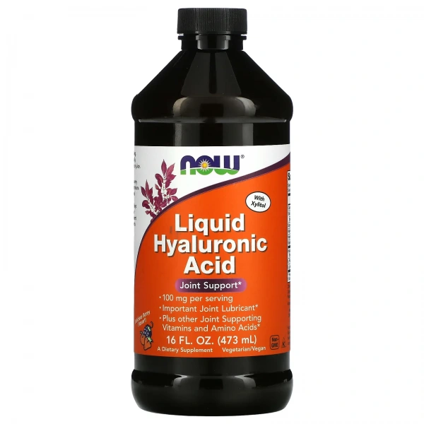 NOW FOODS Liquid Hyaluronic Acid 100mg (Joint Support) 473ml