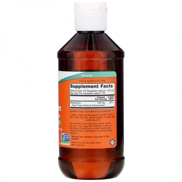NOW FOODS Liquid Magnesium with Trace Minerals 237ml