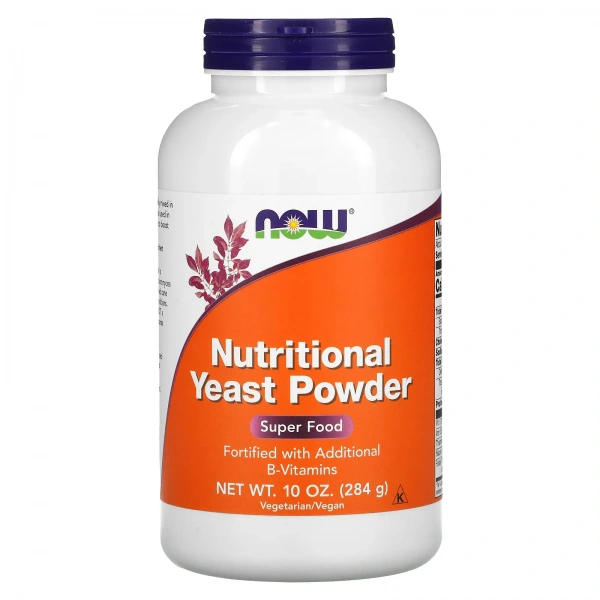 NOW FOODS Nutritional Yeast Powder (Drożdże odżywcze w proszku) 284g