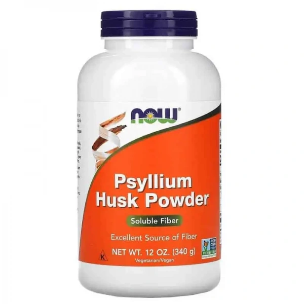 NOW FOODS Psyllium Husk Powder 12 oz. (340g)