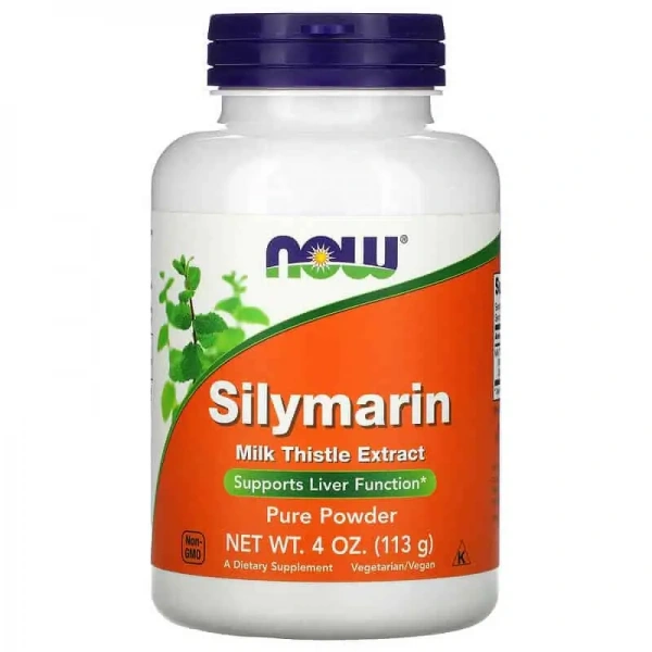 NOW FOODS Silymarin Pure Powder 4 oz. (113g)
