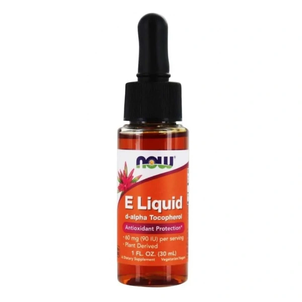 NOW FOODS Natural Liquid with Witamin E (Natural Vitamin E) 30ml