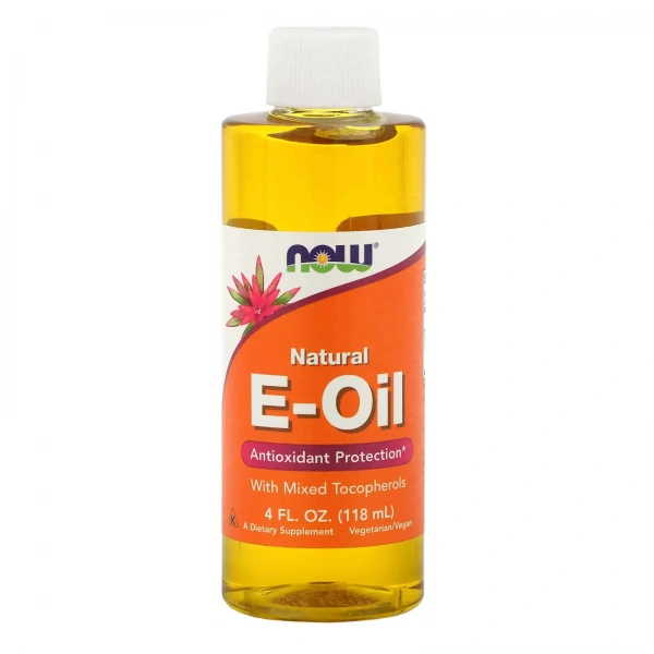 NOW FOODS Vitamin E Natural Liquid (Witamina E w płynie) 118ml