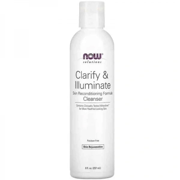 NOW SOLUTIONS Clarify and Illuminate Cleanser 8 fl. oz. (237ml)