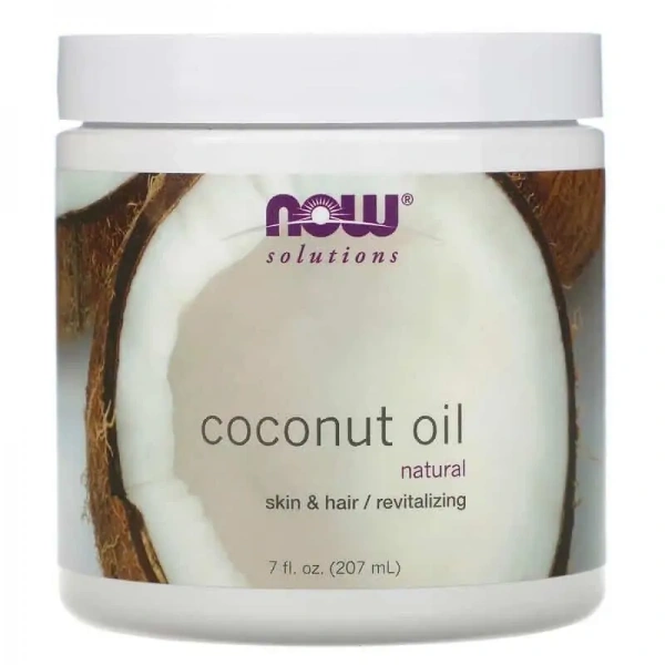 NOW SOLUTIONS Coconut Oil Natural 7 fl. oz. (207ml)