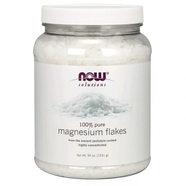 NOW SOLUTIONS Magnesium Flakes (Płatki magnezowe) 1531g