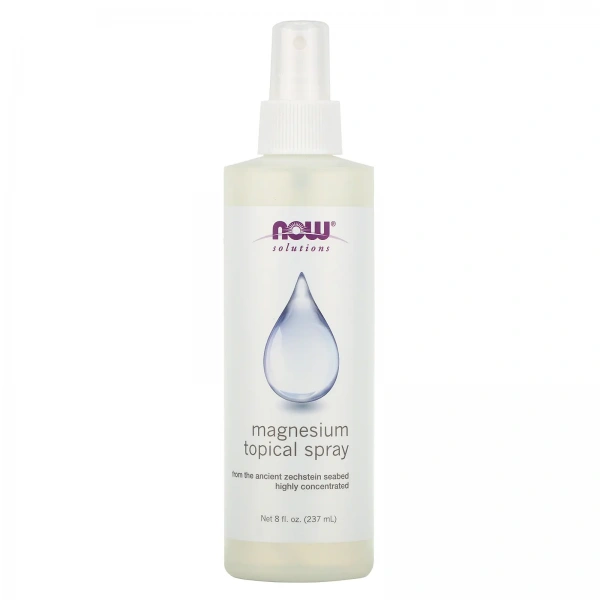 NOW SOLUTIONS Magnesium Topical Spray (Miejscowy spray magnezowy) 237ml