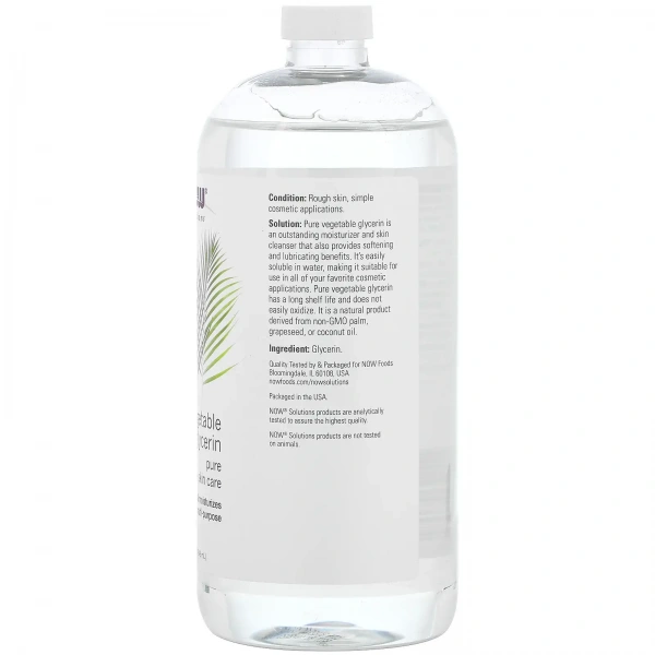 NOW SOLUTIONS Vegetable Glycerin 946ml