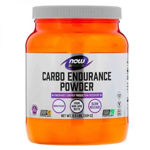 NOW SPORTS Carbo Endurance Powder (Wytrzymałość) 1134g