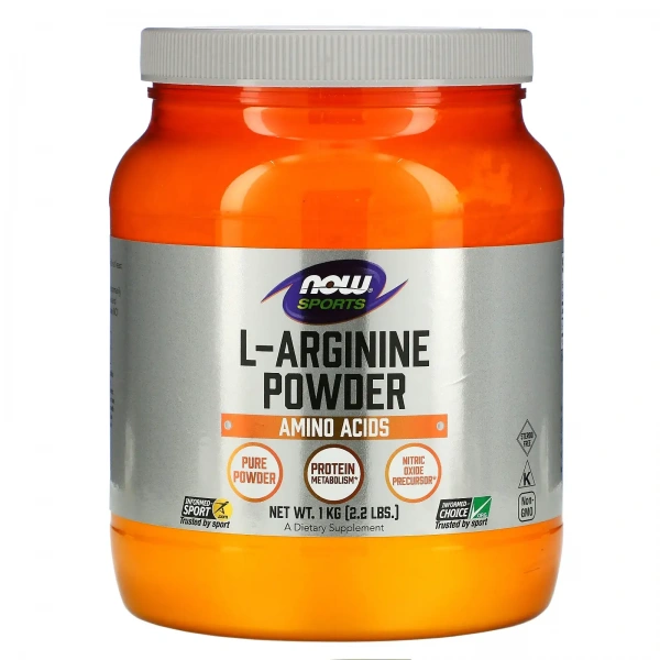 NOW SPORTS L-Arginine Powder 2.2 lbs. (1kg)