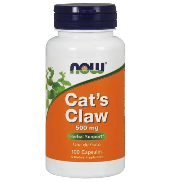 NOW FOODS Cat's Claw (Koci Pazur) 500mg - 100 kapsułek wegetariańskich