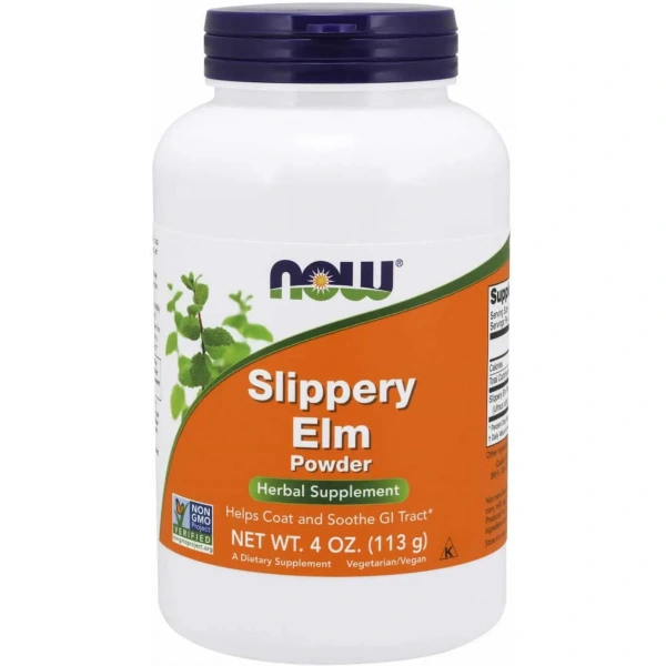 NOW FOODS Slippery Elm (Elm Bark) Powder 113g