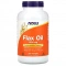 NOW FOODS Flax Oil 1000mg (Cardiovascular Support) 250 Softgels