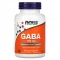NOW FOODS GABA 750mg (Gamma-Aminobutyric Acid) 100 Vegetarian Capsules