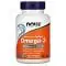 NOW FOODS Omega-3 (OMEGA-3, EPA, DHA) 100 Softgel Capsules